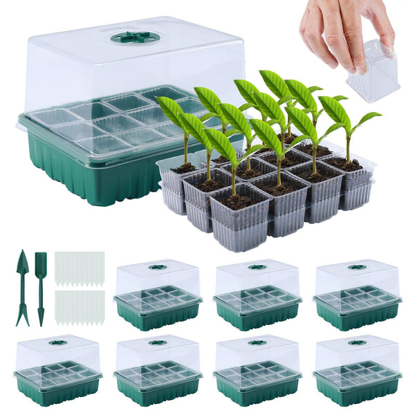 Seedfactor 7-Pack 84 Separate Cells Seed Starter Tray - SeedFactor